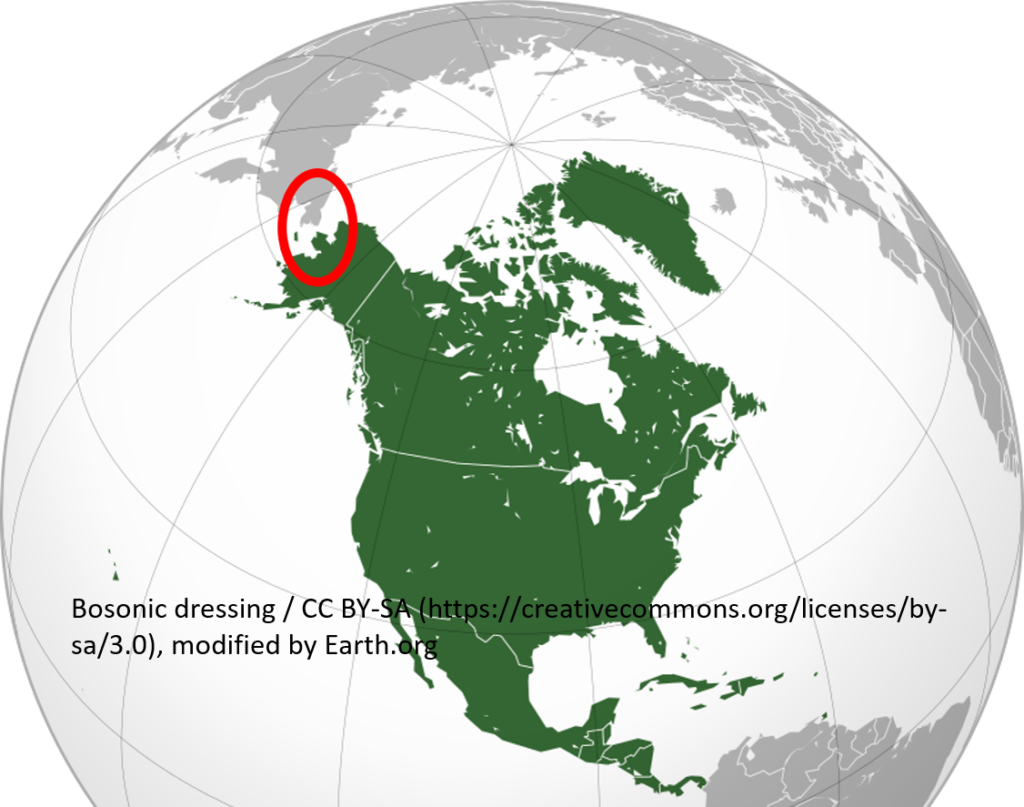 Homo Sapiens Cross the Bering Strait Into North America