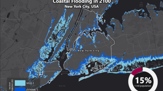 Sea Level Rise Projection Map- New York City