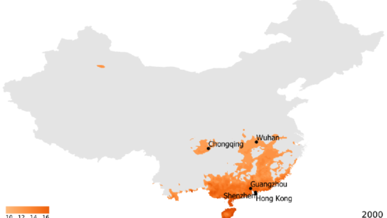 Mosquitoes and Climate Change: China