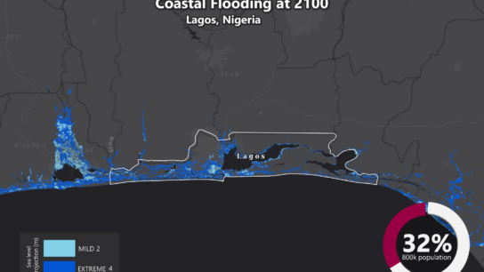 Sea Level Rise Projection Map – Lagos