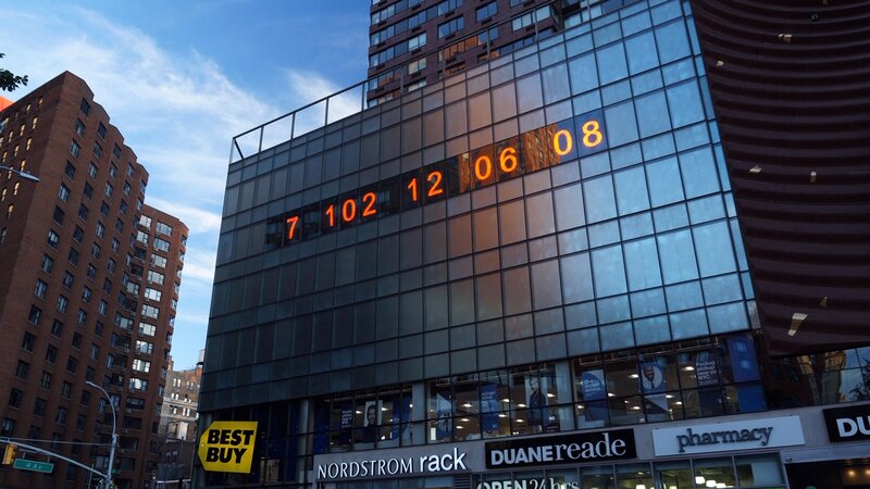 ‘Climate Clock’ Unveiled in New York City