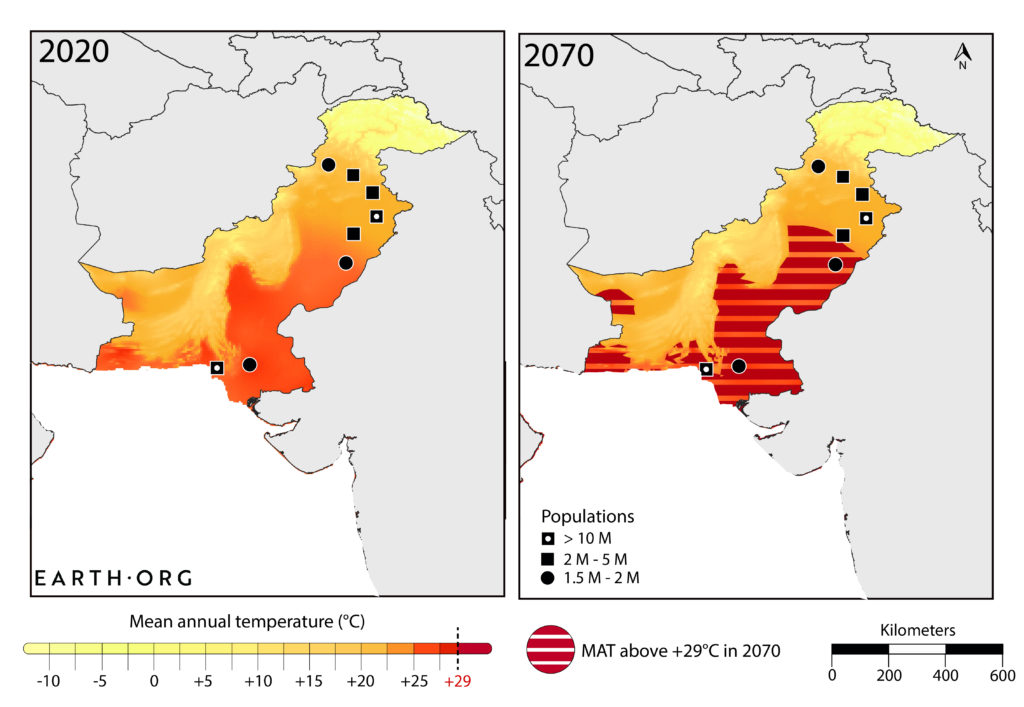 pakistan too hot to live in 2070