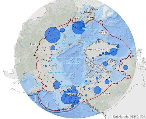 arctic map indigneous populations