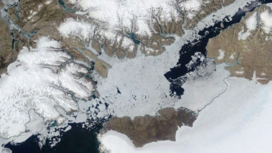 Sea Ice Arches in the Arctic Becoming More Fragile