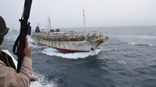 ‘Dark’ Ships Off Argentina Ring Alarms Over Possible Illegal Fishing
