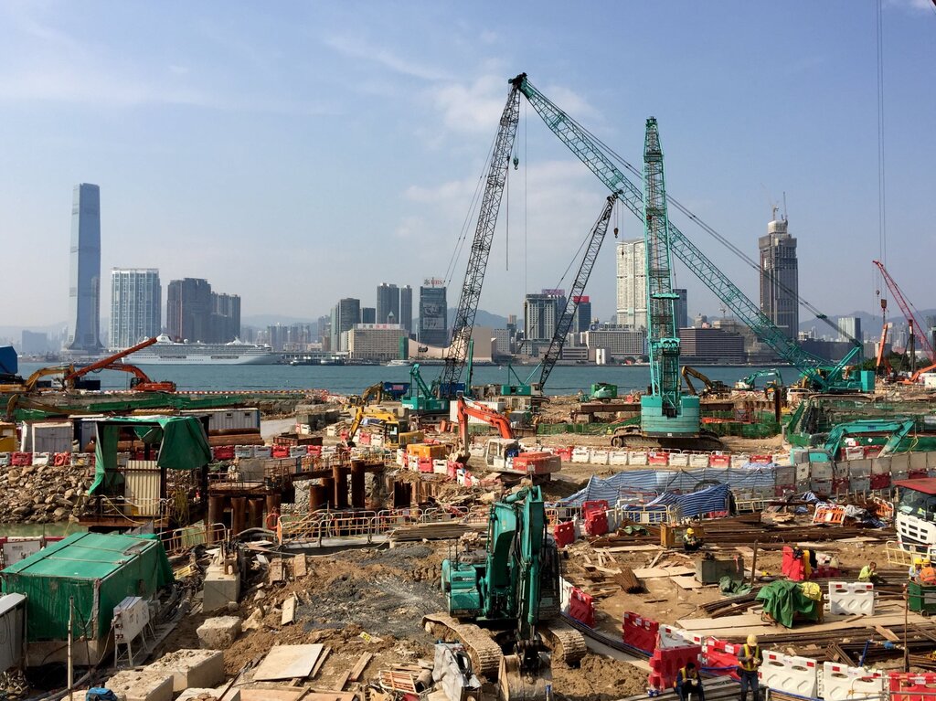 environmental issues, land reclamation in hong kong 