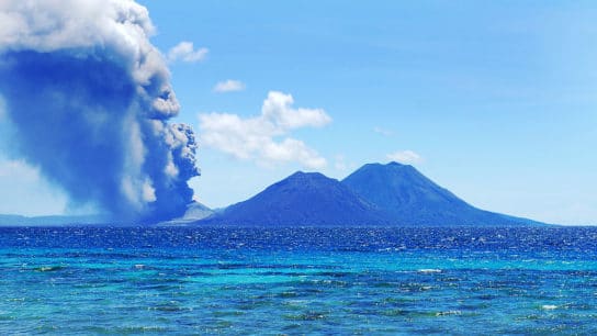 Tonga Hit by Tsunami Following Underwater Volcano Eruption