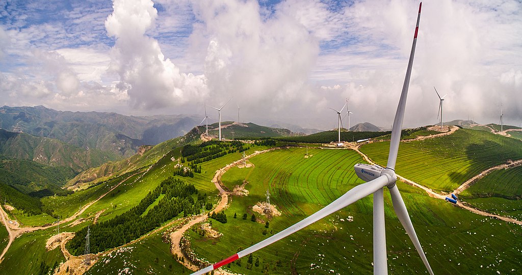 energy crisis in China, wind farm china