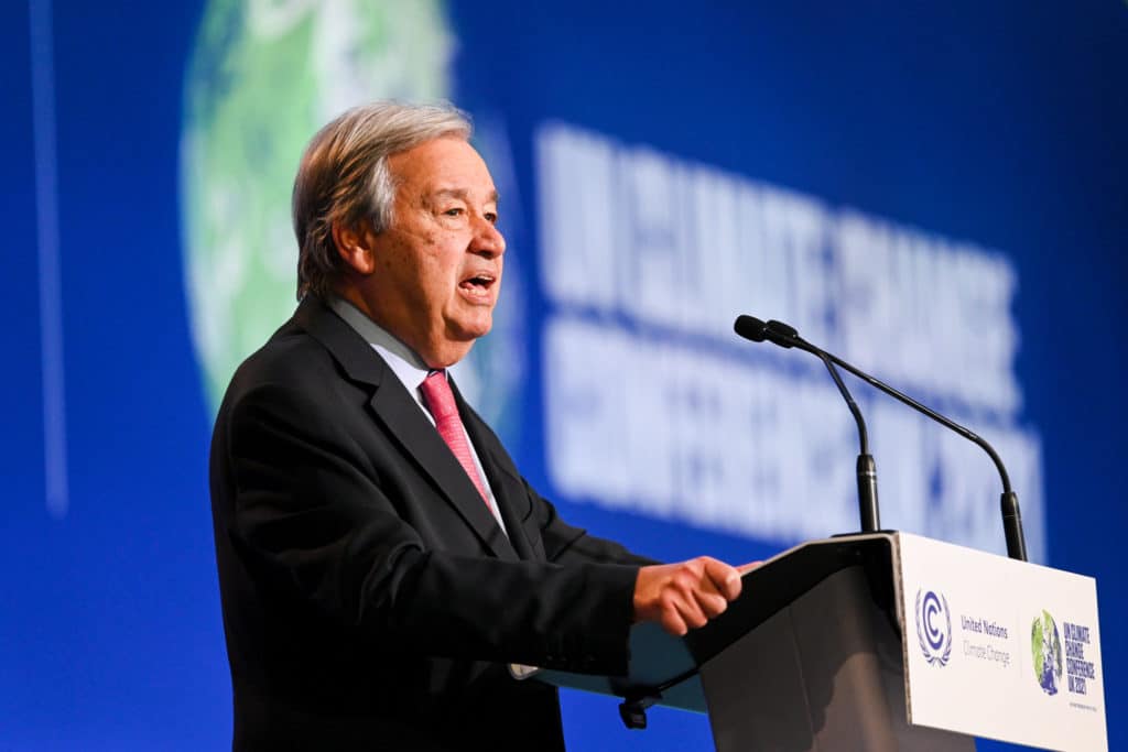 UN Chief Blasts Fossil Fuel Industry, Calls for Exit Strategy