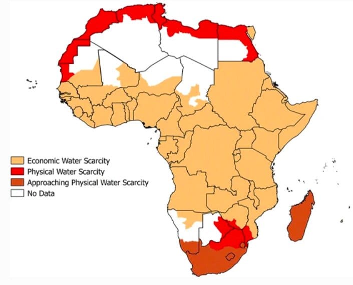 water scarcity in Africa