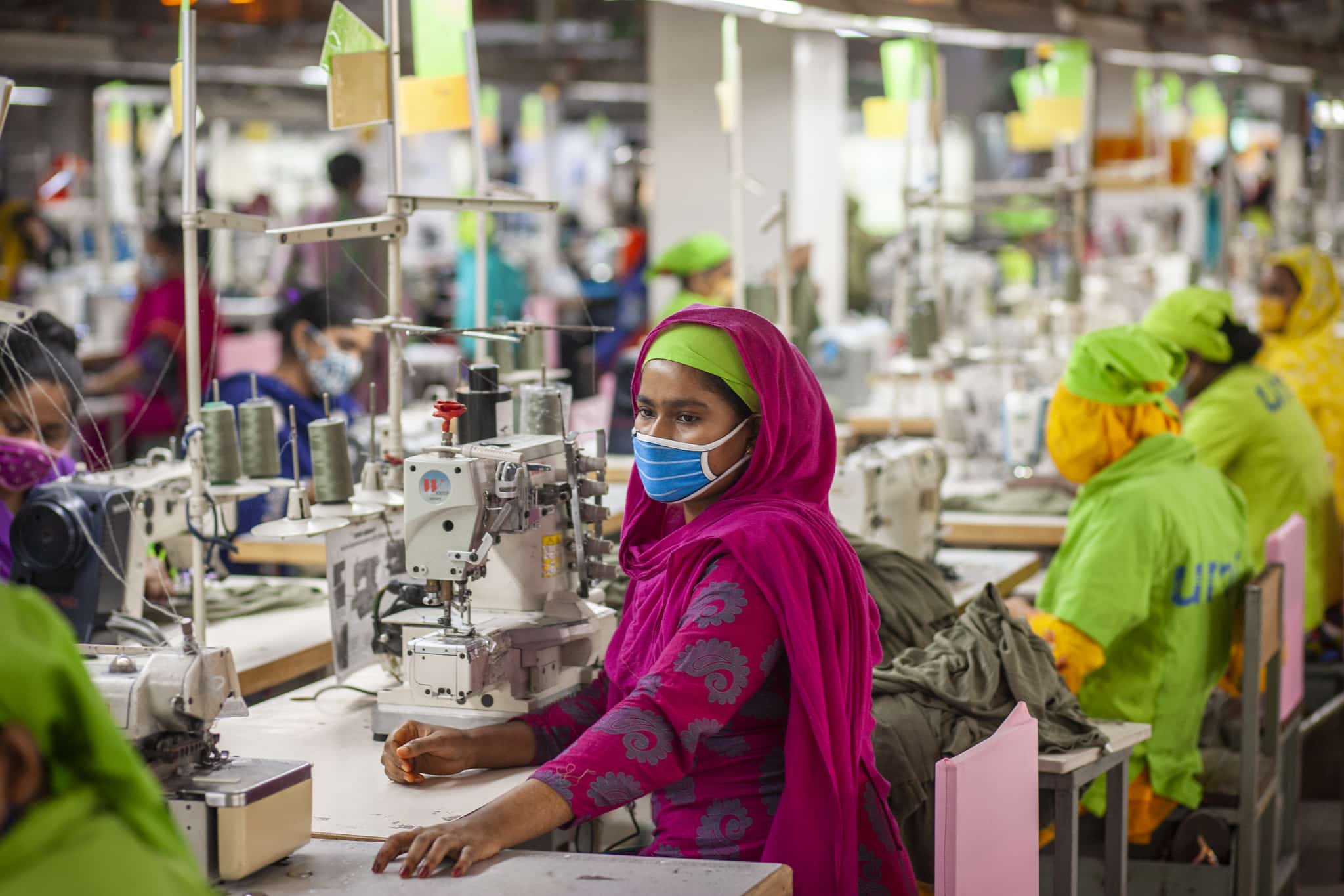 Seeing Executives setting for healthy workforce in Garment Sector