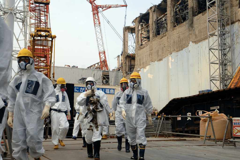 IAEA Experts at Fukushima, Japan; fukushima nuclear fisaster