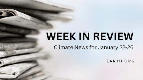 Week in Review: Top Climate News for January 22-26, 2024