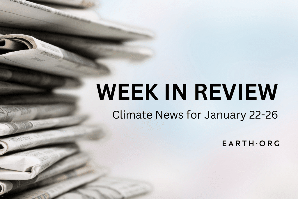 Week in Review: Top Climate News for January 22-26, 2024