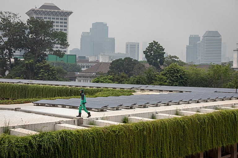 roof solar panels Jakarta; social impact of renewable energy initiatives